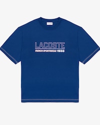 Camiseta Masculina Manga Curta com Modelagem Ampla em J&eacute;rsei de Algod&atilde;o