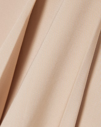 Saia Plissada de Algod&atilde;o Stretch Curta