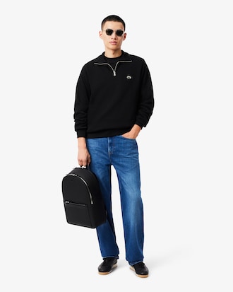 Mochila De Cuero Piqué Chantaco